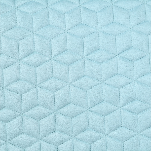 2026 WeatherBeeta Suede Elite Air-Tec Jump Shaped Saddle Pad 1030347001 - Aqua